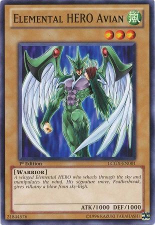 Elemental HERO Avian [LCGX-EN001] Common | Good Games Adelaide SA