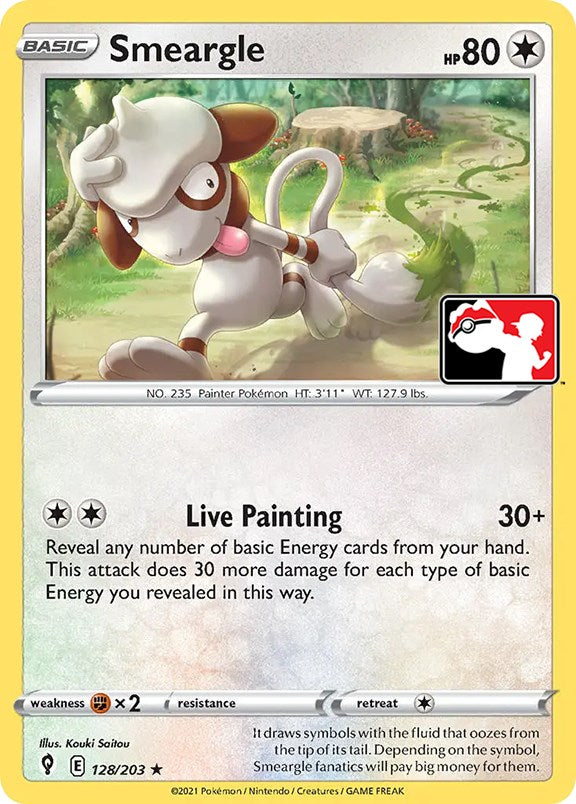 Smeargle (128/203) [Prize Pack Series One] | Good Games Adelaide SA