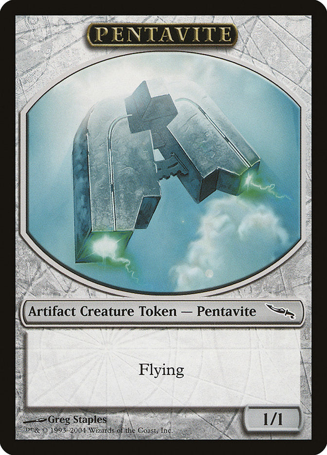 Pentavite Token (Mirrodin) [Magic Player Rewards 2004] | Good Games Adelaide SA