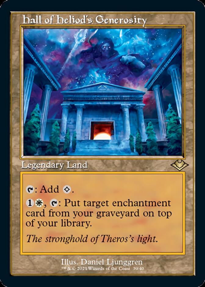 Hall of Heliod's Generosity (Retro Etched Foil) [Modern Horizons 1] | Good Games Adelaide SA