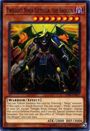 Twilight Ninja Getsuga, the Shogun [OP08-EN017] Common | Good Games Adelaide SA