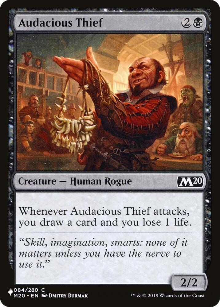 Audacious Thief 084/280 (The List Reprints)  | Good Games Adelaide SA