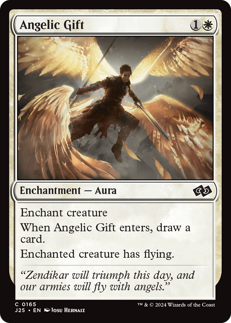 Angelic Gift [Foundations Jumpstart] | Good Games Adelaide SA