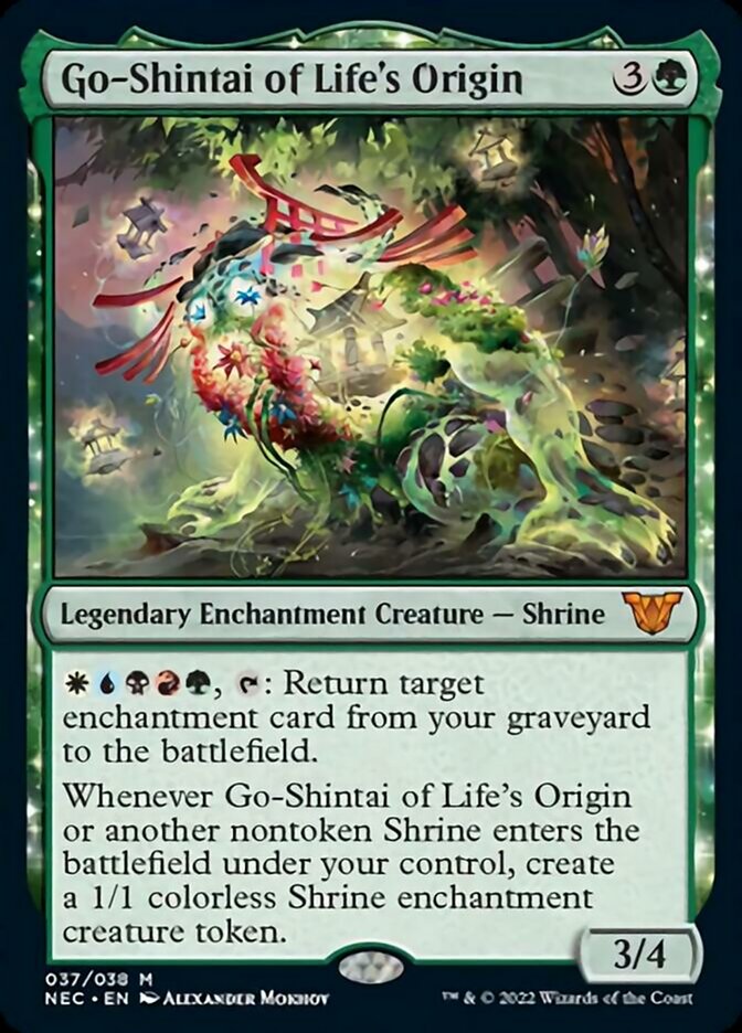 Go-Shintai of Life's Origin [Kamigawa: Neon Dynasty Commander] | Good Games Adelaide SA