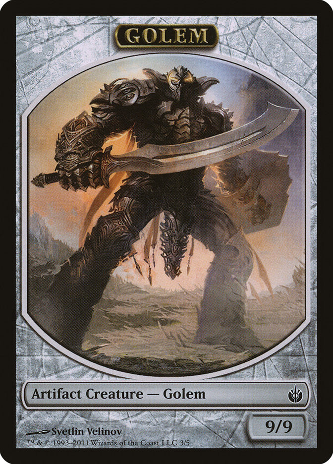 Golem Token 3 (Mirrodin Besieged)  | Good Games Adelaide SA