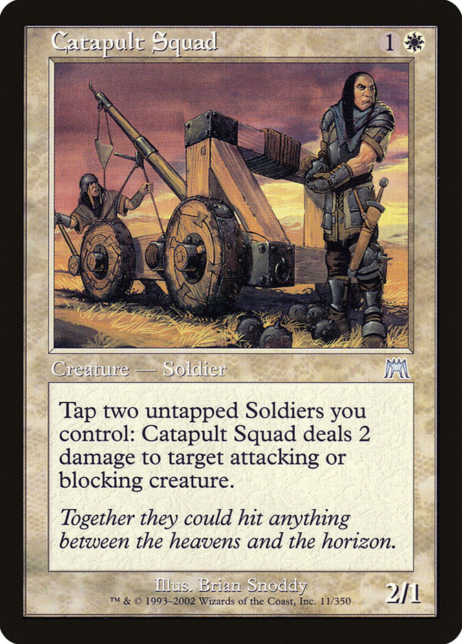Catapult Squad 11 (Onslaught)  | Good Games Adelaide SA
