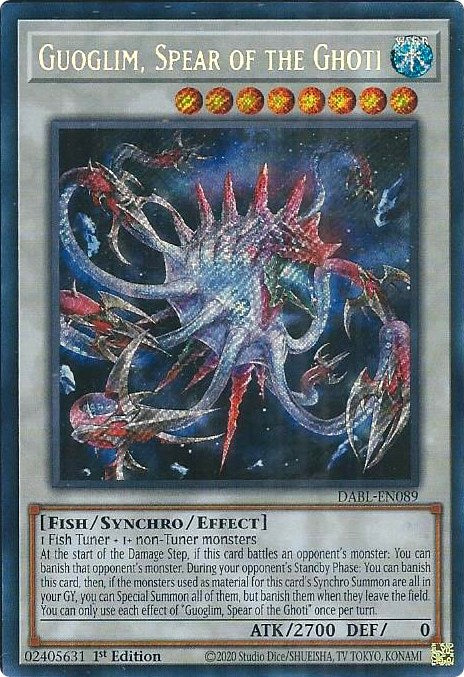 Guoglim, Spear of the Ghoti [DABL-EN089] Secret Rare | Good Games Adelaide SA