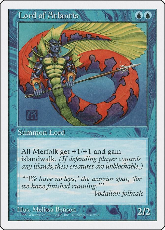 Lord of Atlantis 100/455 (Fifth Edition)  | Good Games Adelaide SA