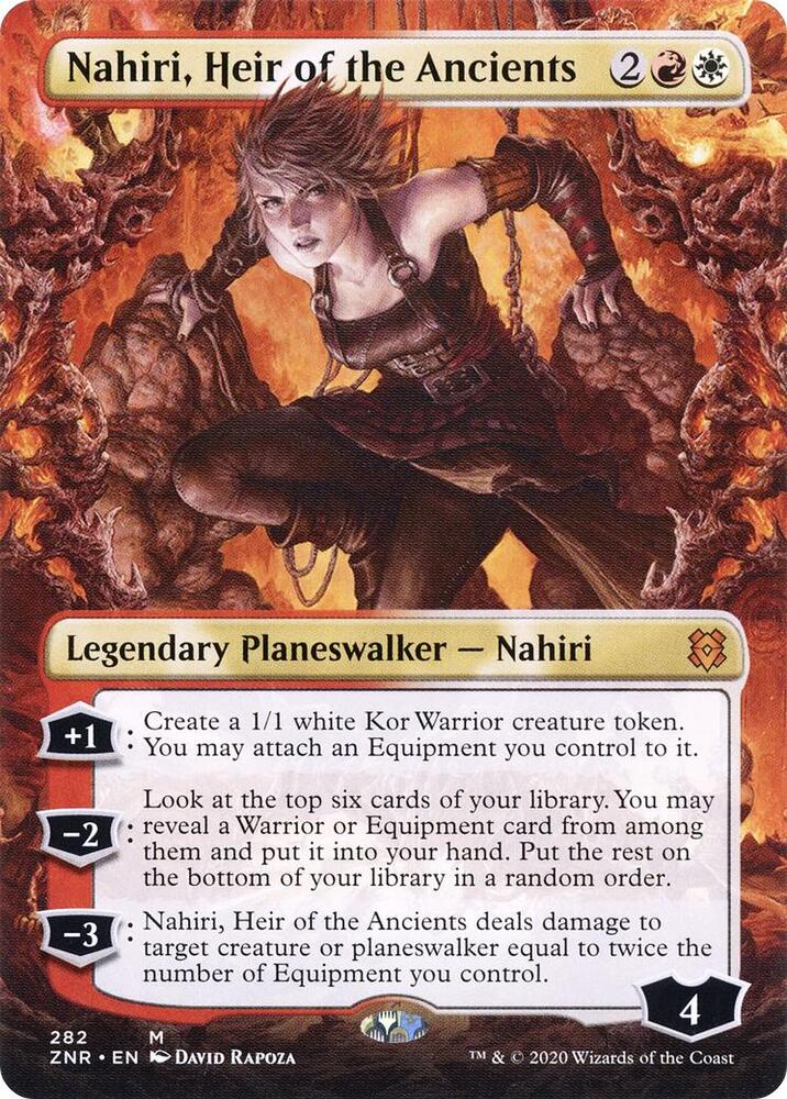Nahiri, Heir of the Ancients 282 (Zendikar Rising)  - Foil | Good Games Adelaide SA