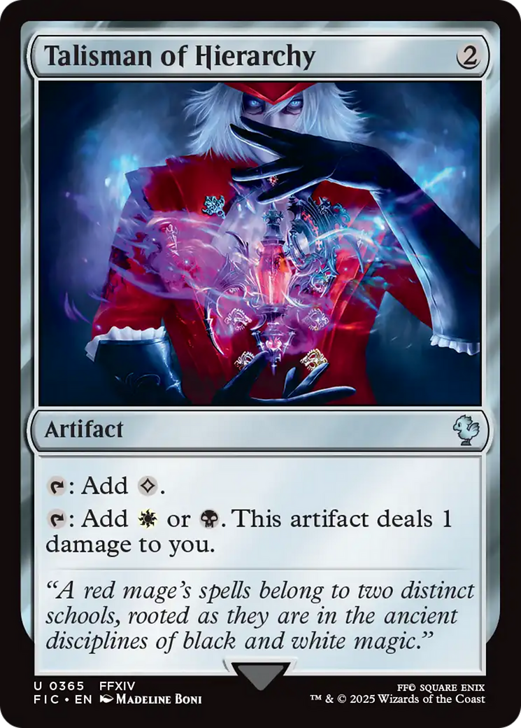 Talisman of Hierarchy [FINAL FANTASY Commander] | Good Games Adelaide SA