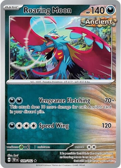 Roaring Moon 109/162 (SV05: Temporal Forces)  - Holofoil | Good Games Adelaide SA