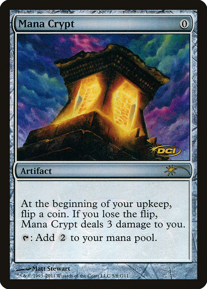Mana Crypt [Judge Gift Cards 2011] | Good Games Adelaide SA