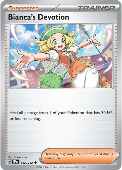 Bianca's Devotion 142/162 (SV05: Temporal Forces)  - Reverse Holofoil | Good Games Adelaide SA