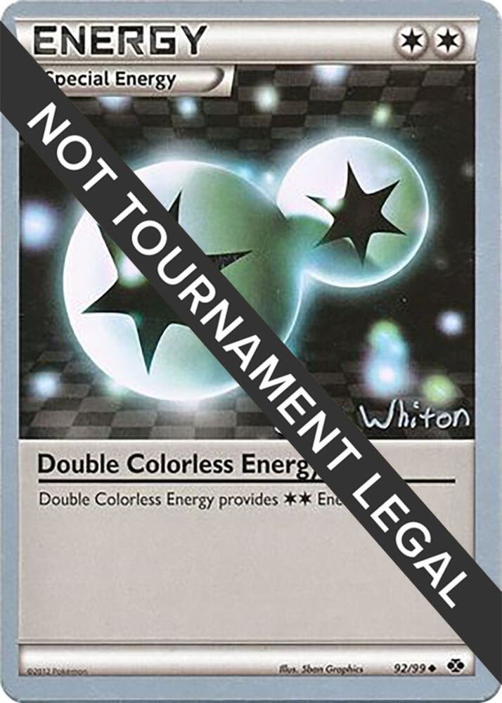Double Colorless Energy 2013 Ian Whiton 92/99 (World Championship Decks)  | Good Games Adelaide SA