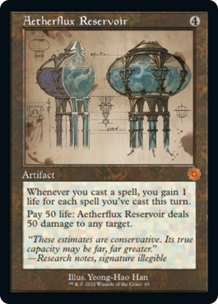 Aetherflux Reservoir (Retro Schematic) [The Brothers' War Retro Artifacts] | Good Games Adelaide SA