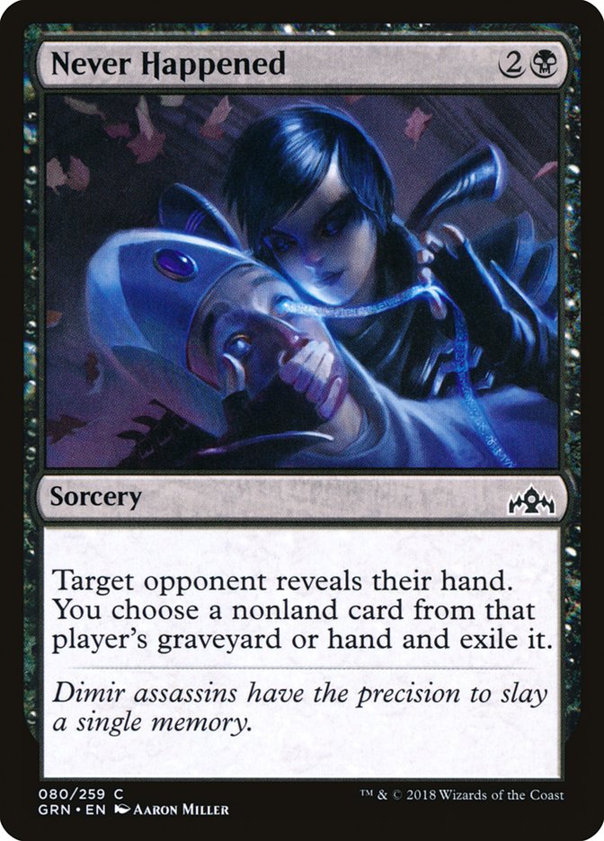 Never Happened 80 (Guilds of Ravnica)  | Good Games Adelaide SA