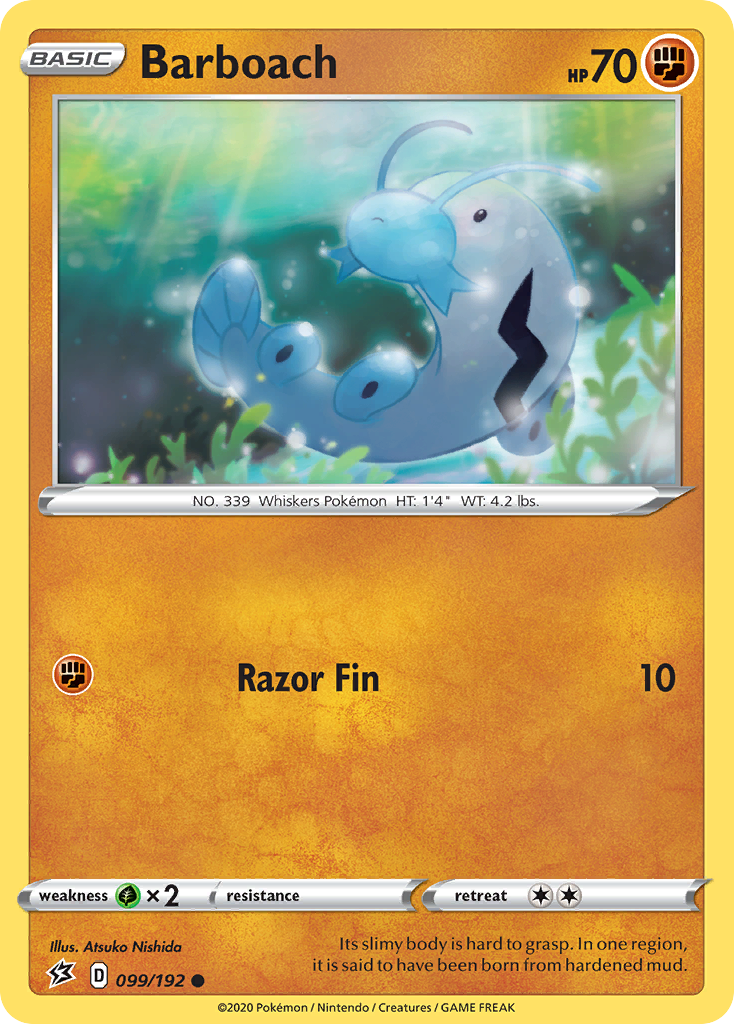 Barboach (099/192) [Sword & Shield: Rebel Clash] | Good Games Adelaide SA