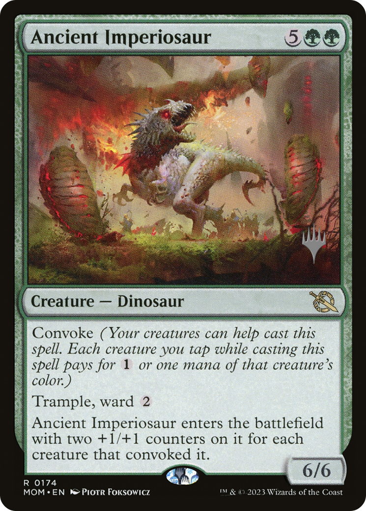 Ancient Imperiosaur (Promo Pack) [March of the Machine Promos] | Good Games Adelaide SA