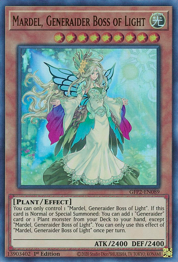 Mardel, Generaider Boss of Light [GFP2-EN089] Ultra Rare | Good Games Adelaide SA