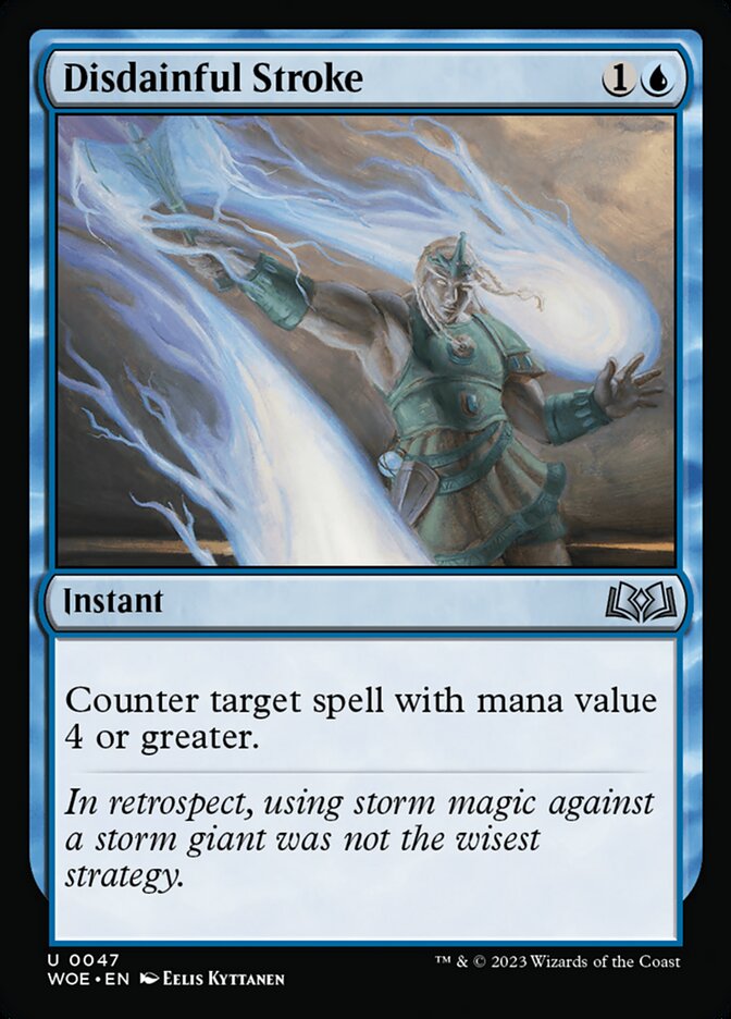 Disdainful Stroke 47 (Wilds of Eldraine)  | Good Games Adelaide SA