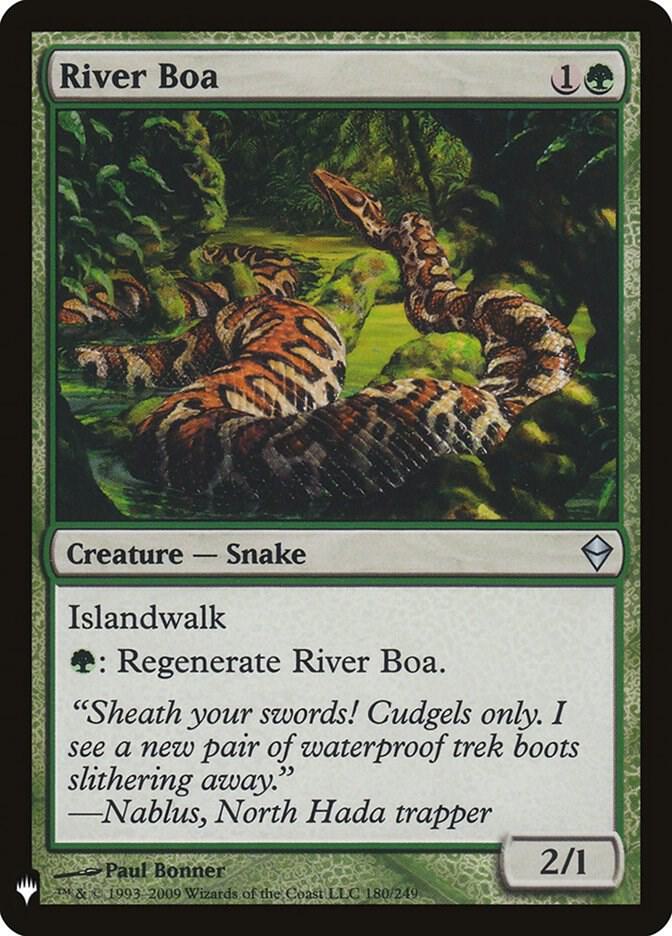 River Boa 180 (The List Reprints)  | Good Games Adelaide SA