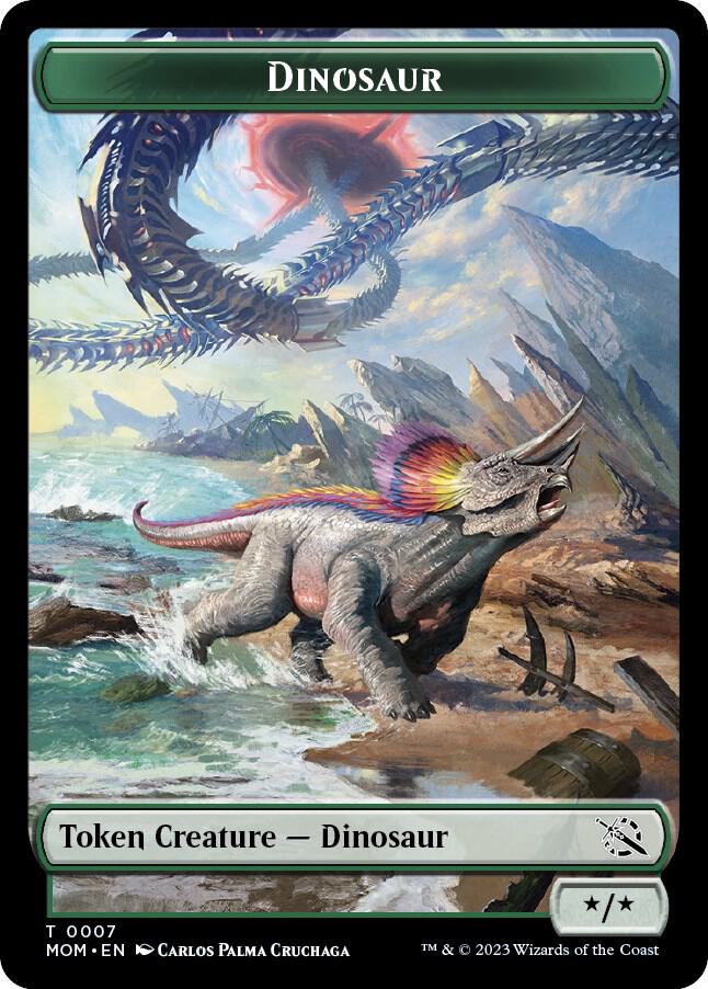 Dinosaur Token 7 (March of the Machine)  | Good Games Adelaide SA