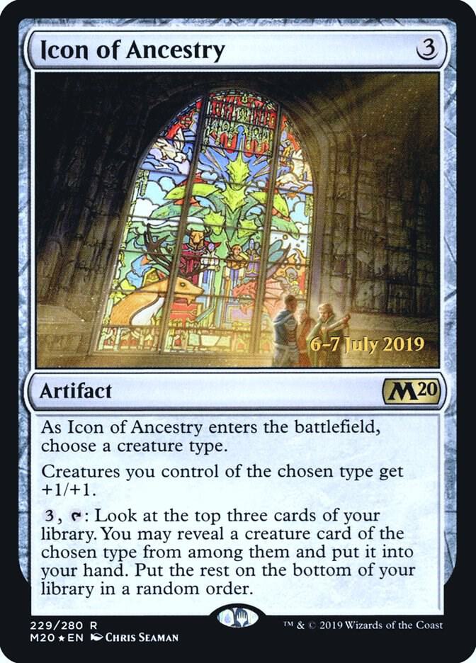 Icon of Ancestry 229 (Prerelease Cards)  - Foil | Good Games Adelaide SA