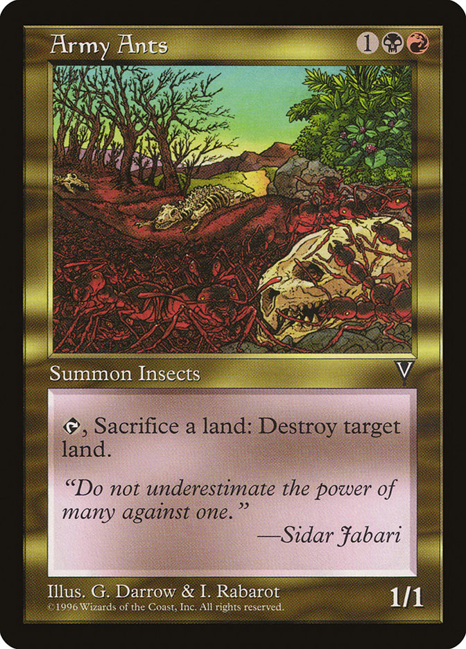 Army Ants  (Visions)  | Good Games Adelaide SA