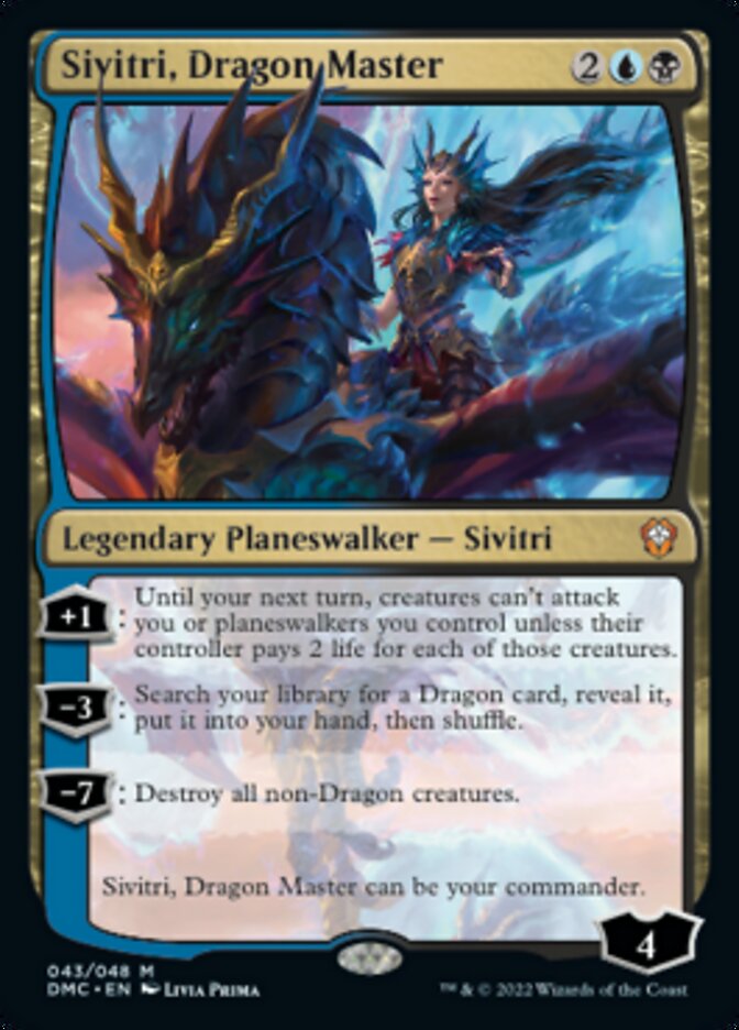 Sivitri, Dragon Master [Dominaria United Commander] | Good Games Adelaide SA