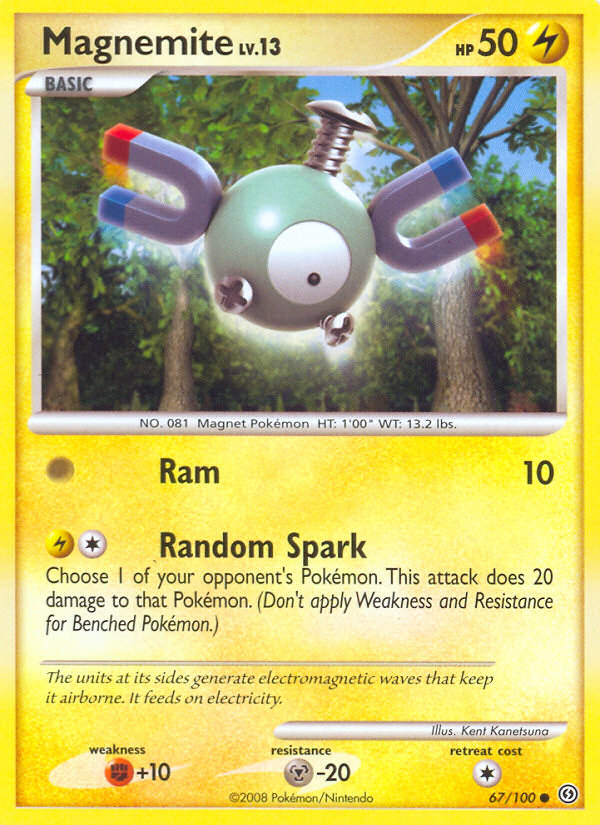 Magnemite (67/100) [Diamond & Pearl: Stormfront] | Good Games Adelaide SA