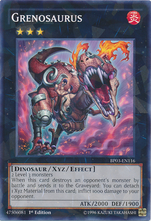 Grenosaurus [BP03-EN116] Shatterfoil Rare | Good Games Adelaide SA
