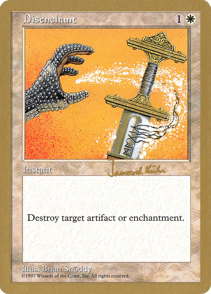 Disenchant (Janosch Kuhn) [World Championship Decks 1997] | Good Games Adelaide SA