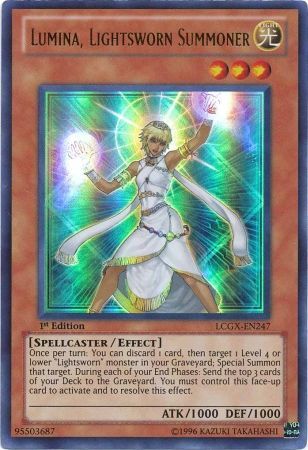 Lumina, Lightsworn Summoner [LCGX-EN247] Ultra Rare | Good Games Adelaide SA