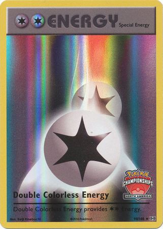Double Colorless Energy (90/108) (NA International Championship Promo) [XY: Evolutions] | Good Games Adelaide SA