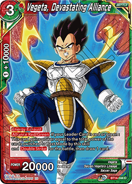 Vegeta, Devastating Alliance (BT14-144) [Cross Spirits] | Good Games Adelaide SA