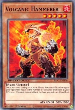 Volcanic Hammerer [SGX1-ENH09] Common | Good Games Adelaide SA
