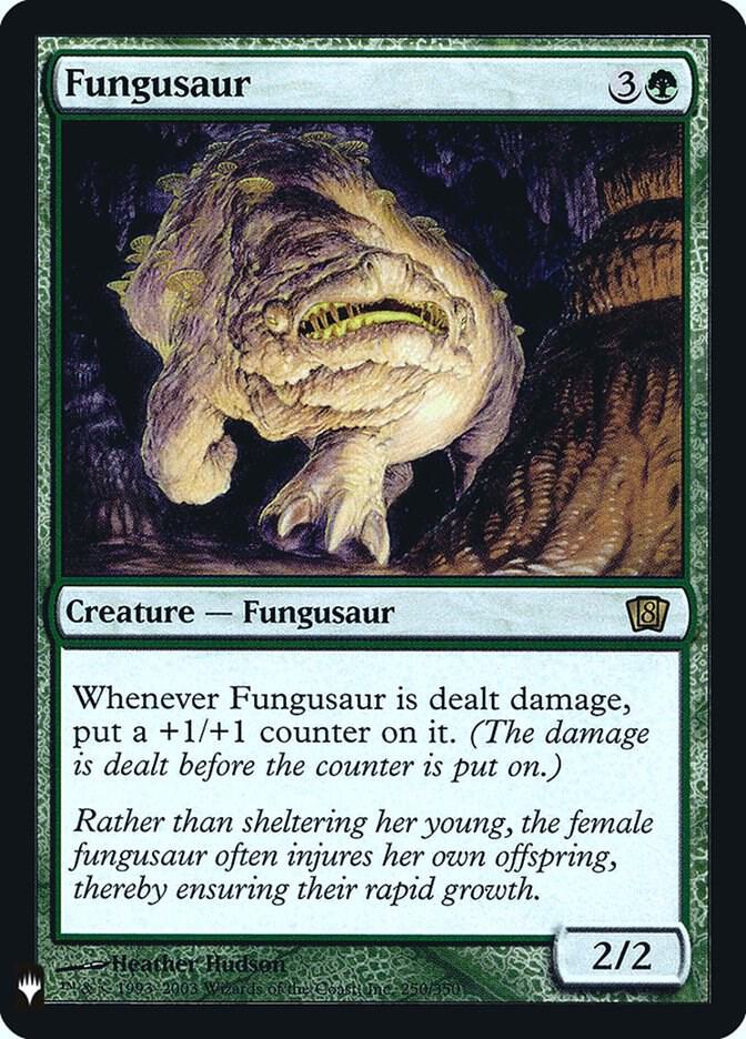 Fungusaur 250 (The List Reprints)  - Foil | Good Games Adelaide SA