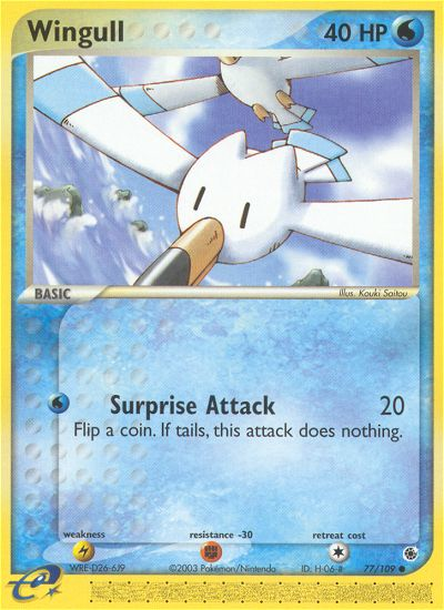 Wingull (77/109) [EX: Ruby & Sapphire] | Good Games Adelaide SA