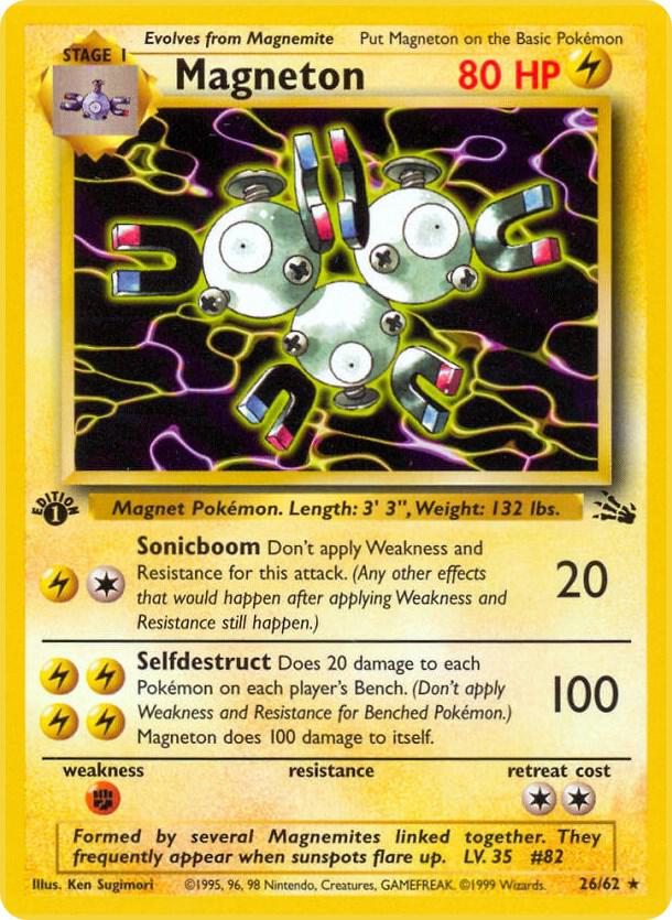 Magneton 26/62 (Fossil)  - 1st Edition | Good Games Adelaide SA