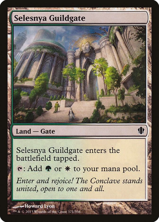 Selesnya Guildgate 321 (Commander 2013)  | Good Games Adelaide SA