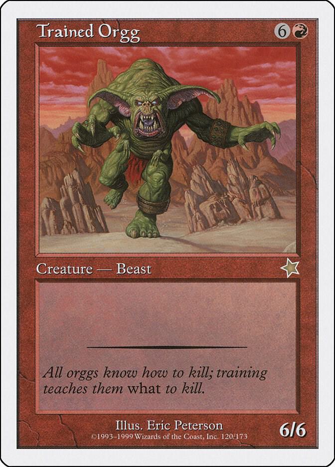 Trained Orgg 120 (Starter 1999)  | Good Games Adelaide SA