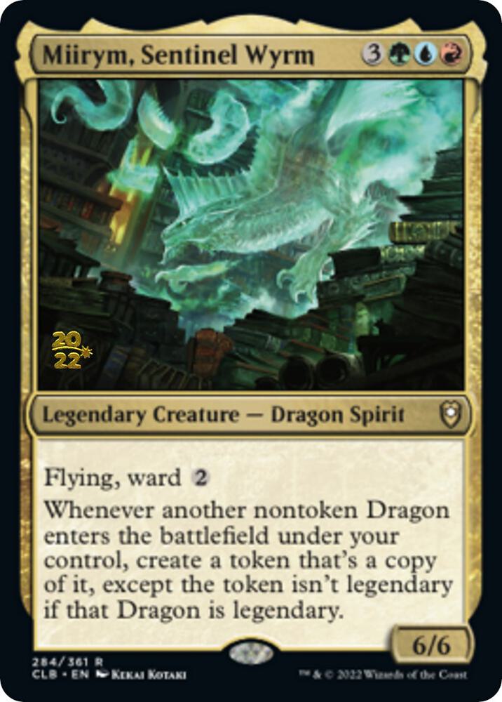 Miirym Sentinel Wyrm 284 (Prerelease Cards)  - Foil | Good Games Adelaide SA