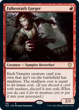 Falkenrath Gorger 146 (Commander: Innistrad: Crimson Vow)  | Good Games Adelaide SA
