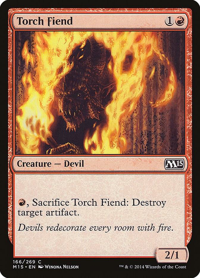 Torch Fiend 166 (Magic 2015 (M15))  - Foil | Good Games Adelaide SA