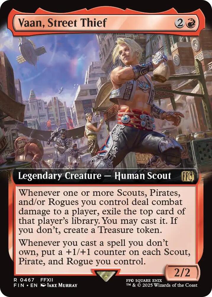 Vaan, Street Thief 467 (FINAL FANTASY)  - Foil | Good Games Adelaide SA