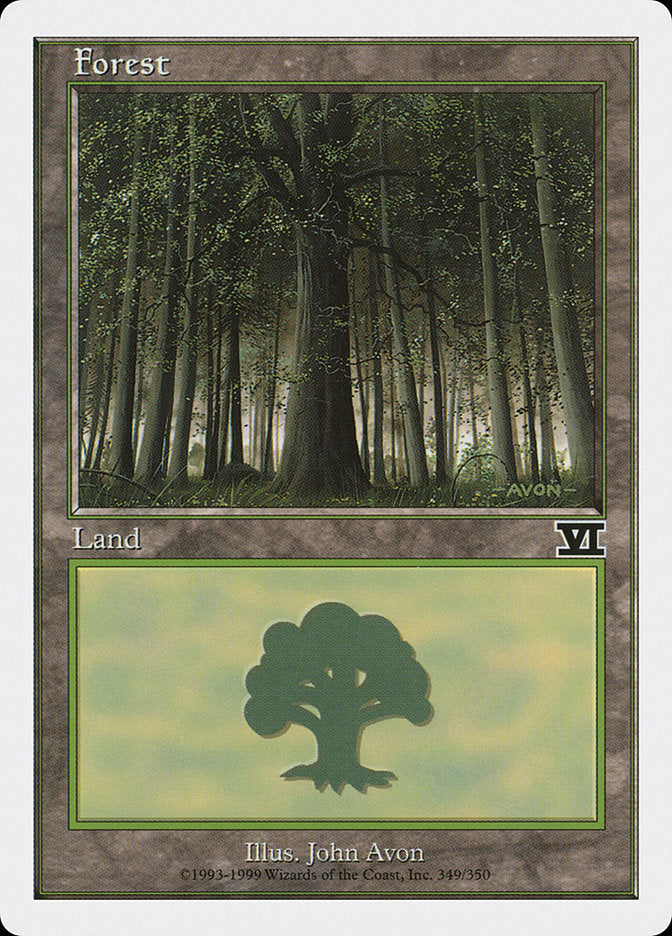 Forest (349) [Classic Sixth Edition] | Good Games Adelaide SA