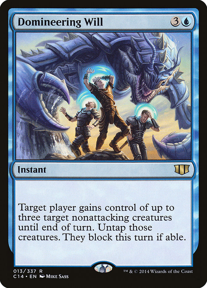 Domineering Will [Commander 2014] | Good Games Adelaide SA