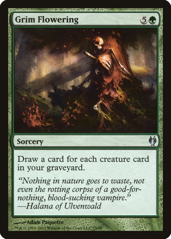 Grim Flowering 75 (Duel Decks: Izzet vs. Golgari)  | Good Games Adelaide SA