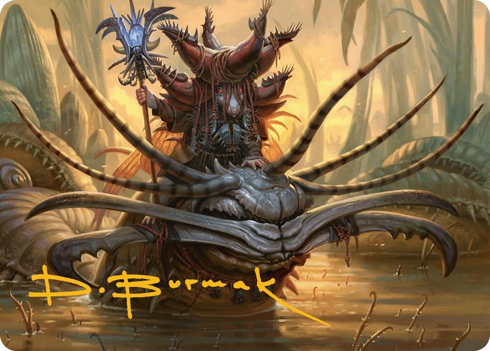Wicks Patrol Art Card Gold Stamped Signature 18 (Art Series: Bloomburrow)  | Good Games Adelaide SA