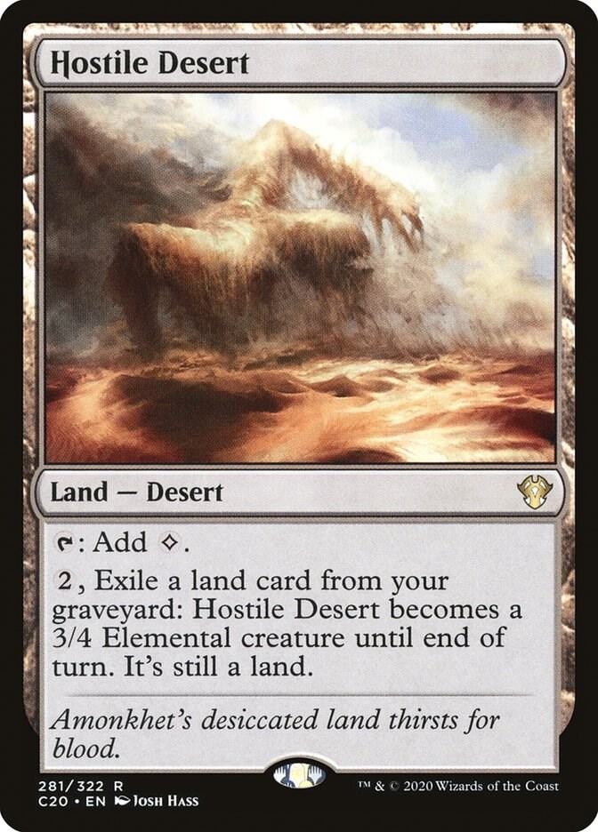 Hostile Desert 281 (Commander 2020)  | Good Games Adelaide SA